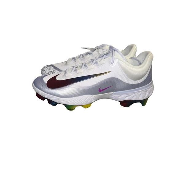 Nike Alpha Huarache Elite 4 Low MCS Baseball Cleats Sz 13 NEW FQ7724 106 RARE - Picture 2 of 5